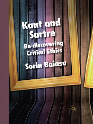 cover image of Kant and Sartre